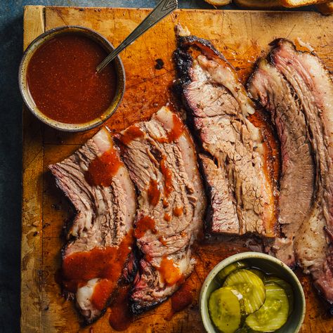 Grilled Brisket, Barbecue Brisket, Beef Ideas, Brisket Recipes Smoked, Braised Brisket, Recipe For Beginners, Brisket Recipe, Beef Brisket Recipes, Brisket Sandwich