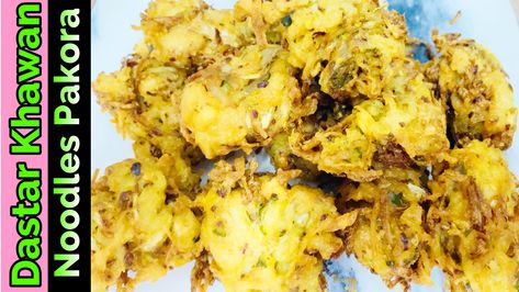 How To Cook Noodles, Marathi Food, Onion Pakora, Onion Bhaji, Pakora Recipe, Bhaji Recipe, Iftar Recipes, Pakora Recipes, Cabbage Recipe