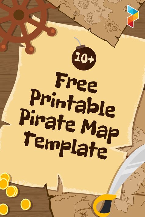 Pirate Map Template Pirate Banner Printable Free, Paper Bag Pirate Craft, Pirate Crafts Preschool Treasure Maps Free Printable, Marine Biology Classroom Decorations, Treasure Map Template Free Printable, Pirate Treasure Map Printable, Treasure Chest Decorations Ideas, Pirate Games For Kids Activities, Diy Pirate Map