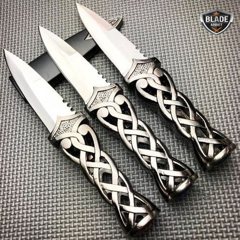 Knives & Tactical Gear At The Lowest Prices! | MEGAKNIFE.COM Sgian Dubh, Tactical Swords, Collectible Knives, Dagger Tattoo, Dagger Knife, Knife Collection, Cool Knives, Fixed Blade Knife, Knife Making