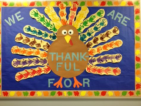 Thanksgiving Bulletin Board Thanksgiving Bulletin Board Ideas Toddler, November Infant Bulletin Board Ideas, Turkey For Bulletin Board, Preschool November Door Ideas, November Art Prek, Thanksgiving Bulletin Board Kindergarten, Thanks Giving Bulletin Boards Ideas, Giving Thanks Bulletin Board Ideas, Kindergarten Thanksgiving Bulletin Board