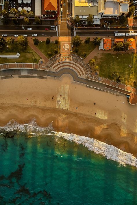 Golden hour at Coogee 🔅    #waterscape #goldenhour #coogeebeach #visitnsw #australia Aussie Summer, Coogee Beach, Beach Aesthetic, Golden Hour, Australia, Collage, Pins