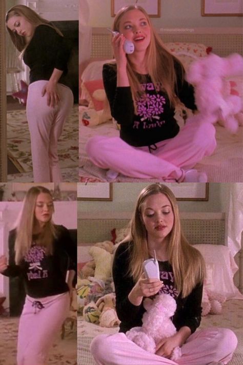 Karen From Mean Girls Outfit, Karen Smith Outfit Ideas, 90s Pink Aesthetic Outfits, Regina George Outfit Ideas, Karen Mean Girls Outfit, Karen Smith Outfit, Karen Smith Aesthetic, 90s Pink Aesthetic, 00’s Fashion