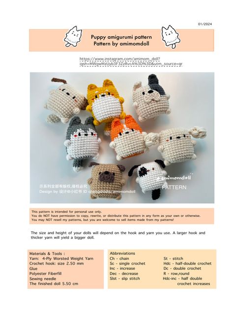 Scribd is the world's largest social reading and publishing site. Ears And Tail, Adding Details, Crochet Toys Free, Crochet Keychain Pattern, Crochet Animals Free Patterns, Crochet Design Pattern, Crochet Handbags Patterns, Fun Crochet Projects, Crochet Keychain