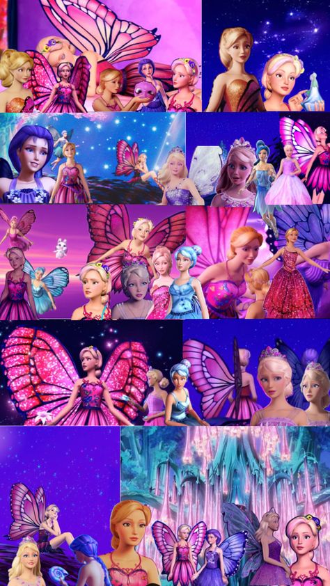 #barbie#mariposa#barbiemariposa Barbie Movies List, Barbie Fashion Sketches, Barbie Costume, Barbie Movie, Barbie Princess, Tumblr Wallpaper, Barbie Movies, Hd Backgrounds, Movie List