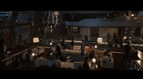 Avengers Tower Visuals, The Avengers Tower, Avengers Headquarters, Avengers Dr, Avengers Tower, Dr Marvel, Daughter Of Poseidon, Fab Lab, Avengers 2012