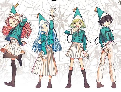 Atelier Aesthetic, Atelier Of Witch Hat, Witch Hat Atelier, Anime Siblings, Anime Witch, Manga Books, Witch Art, Art Style Inspiration, Japanese Outfits