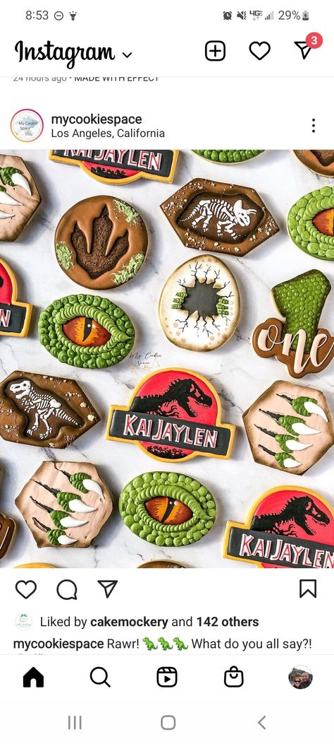 Jurassic World Birthday Cookies, Jurrasic World Cookies, Jurassic Cookies Decorated, Jurassic World Cookies Decorated, Dinosaur Theme Cookies, Jurassic Park Cookies Decorated, Jurassic World Cookies, Jurassic Park Cookies, 3 Rex Party