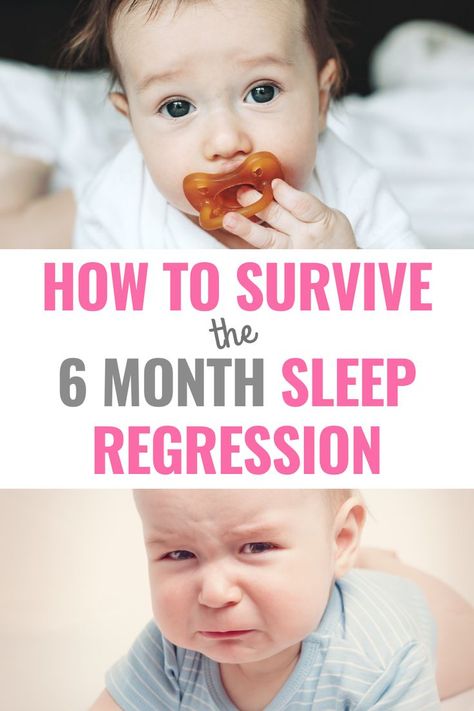 Do you have a 6 month old suddenly waking up multiple times at night? Here's the signs of a baby's 6 month sleep regression and tips on how to tackle it fast. #sleepregression #babysleeping 7 Month Sleep Regression, 6 Month Sleep Regression, Sleep Regressions, Baby Sleep Regression, Gentle Sleep Training, 7 Month Old Baby, Sleep Training Methods, Baby Sleep Schedule, Advice For New Moms