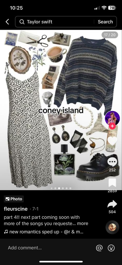 Coney Island Outfit, Island Outfit, New Romantics, Coney Island, Fall Vibes, I Fall, Speed Up, Taylor Swift, Outfit Inspirations