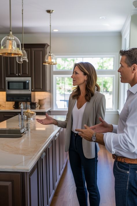 A real estate agent showing a beautiful home kitchen Clients Aesthetic, Real Estate Assistant, Realtor Branding, Cold Calling, Marketing Email, Realtor Marketing, Marketing Social Media, New Clients, Real Estate Development