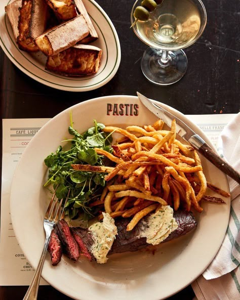 My French Country Home Magazine » Best French Restaurants in NYC Bistro Menu, Hanger Steak, Classic French Dishes, Bistro Food, Steak Frites, French Restaurants, French Bistro, Nyc Restaurants, Seafood Restaurant