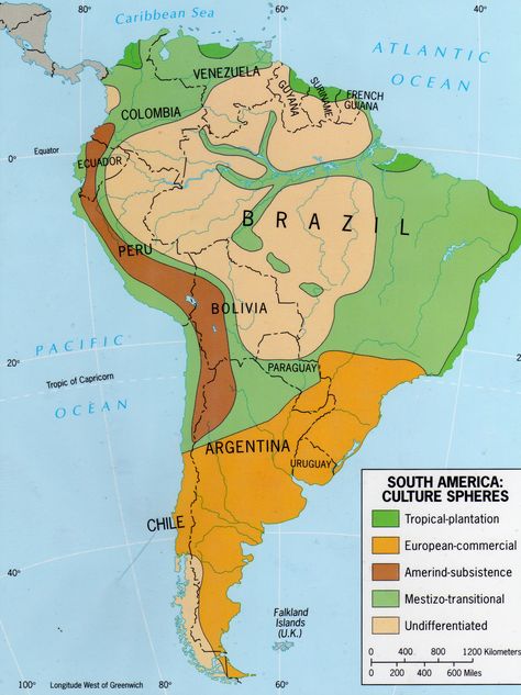 South America History, Columbian Exchange, Map Of South America, Interesting Maps, Cartography Map, Earth Map, Homeschool Inspiration, American Continent, Remote Sensing