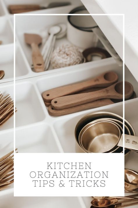 Kitchen Organization Tips, Kitchen And Pantry, Small Kitchen Organization, Neutral Kitchen, Kitchen Organization Pantry, Kitchen Organisation, Organizing Hacks, Kitchen Hacks Organization, Organization Inspiration