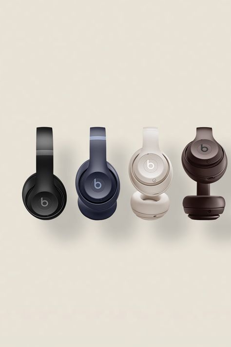 Experience Iconic Sound with Beats Studio Pro. Available in 4 premium colors: Black, Navy, Sandstone and Deep Brown. Beats Studio Pro Brown, Beats Studio Pro Aesthetic, Beats Studio Pro, Beats Studio 3 Aesthetic, Beats Aesthetic, Beats Headphones Aesthetic, Headphones Beats, Beats Solo, Beats Studio