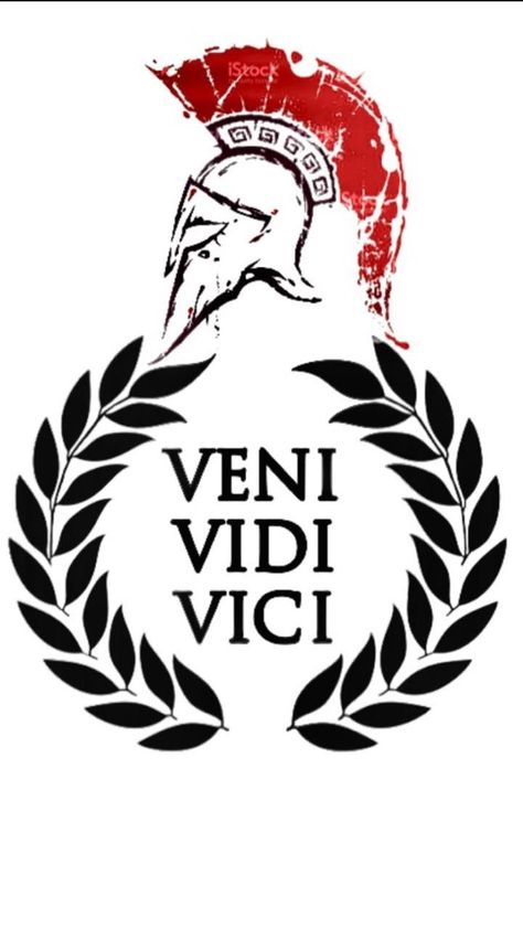 Vini Vidi Vici Tattoo, Fibonacci Tattoo, Spartan Logo, Army Tattoos, Pirate Tattoo, Latin Quotes, Trash Polka Tattoo, Warrior Tattoos, Latin Phrases