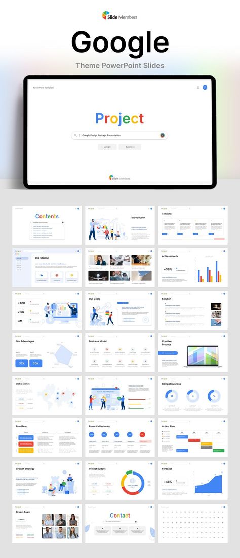 Easily create stunning presentations with our Google Design Concept PowerPoint templates. These templates are perfect for business projects, and they're fully customizable to fit your needs. So what are you waiting for? Download your templates Google Ppt Template, Minimalist Ppt, Product Pitch, Profile Background, Powerpoint Inspiration, Google Design, Google Themes, Pitch Presentation, Background Layout