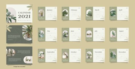 Desk Calendar Layout, Plant Desk, Graphic Design Activities, December Images, Desk Calendar Design, Desk Calendar Template, Calendar Designs, Calendar Design Template, Clean Desk