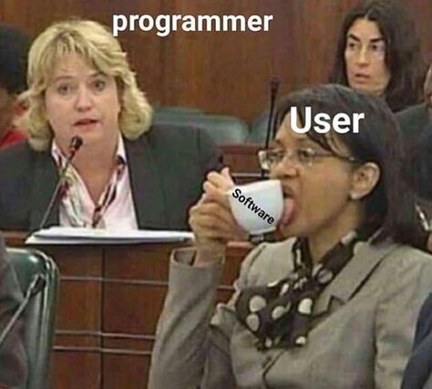 Programmer watching a User while using the Software Programing Jokes, Coding Humor, Programmer Jokes, Programming Humor, Engineering Humor, Programmer Humor, Old Memes, Fresh Memes, Best Funny Pictures