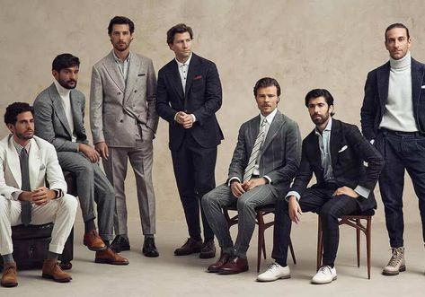 30 Luxury Italian Fashion Brands Every Man Should Know Italian Men Style, Italian Mens Fashion, Styling Tricks, Hardy Amies, White Chinos, Flannel Suit, Combat Trousers, Suede Chukka Boots, Suede Chukkas