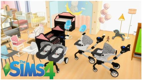 CocoContour | creating Sims and Builds | Patreon Decor Cc Sims 4, Sims Baby, High Chairs, Baby High Chair, Gerber Baby, Baby Wipes, Baby Decor, The Sims 4, Baby Food