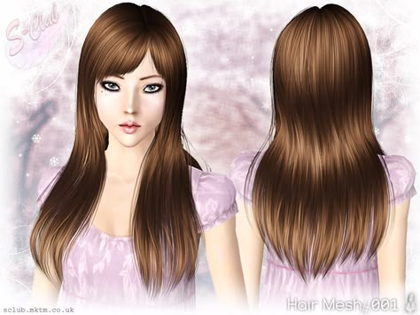 The Sims Resource - S-Club Hair N1 Sims 3 Cc Hair, 2000s Hair, Cute Sims, Sims 2 Hair, Sims 3 Cc Finds, Sims 3 Custom Content, Sims 3 Mods, The Sims 3 Cc, Y2k Hair