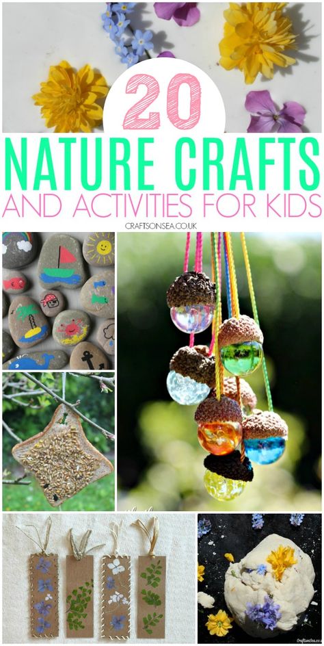 nature crafts for kids activities easy Nature Crafts For Kids, Nature Crafts Kids, Crafts And Activities For Kids, Acorn Crafts, Outdoor Crafts, Summer Crafts For Kids, Leaf Crafts, Easy Camping, Outdoor Activities For Kids