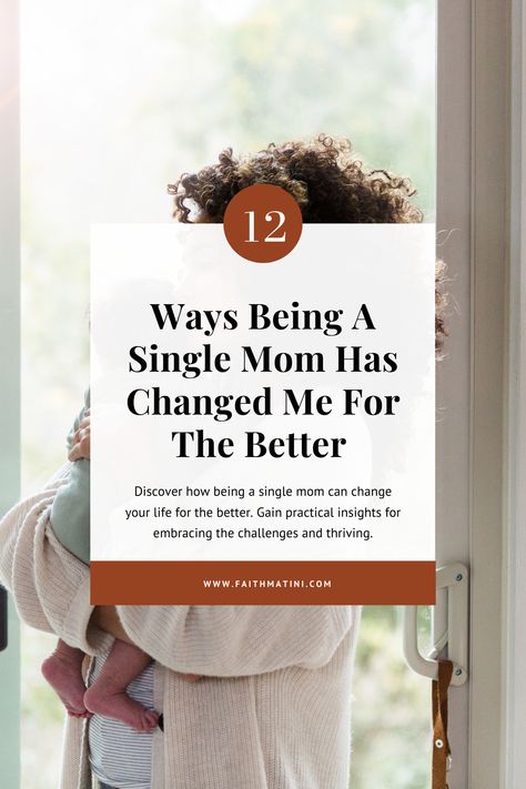 How To Become A Better Mother, Starting Over As A Single Mom, Single Mom Help, Becoming A Single Mom, Be More Independent, Being A Single Mom, Single Mom Tips, How To Be Single, Single Motherhood