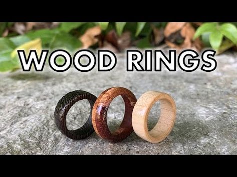 Things To Do With A Dremel, Wood Rings Diy, Sculpture Dremel, Wooden Rings Diy, Wood Jewerly, Dremel Tool Projects, Wood Jewelry Diy, Dremel Crafts, Dremel Carving