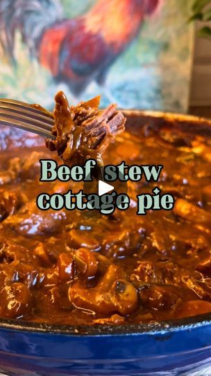 Casserole Beef, Beef Pie, Red Pesto, Fall Cooking, Cottage Pie, Beef Stock, Air Fryer Recipes Easy, Steak Dinner, Beef Casserole