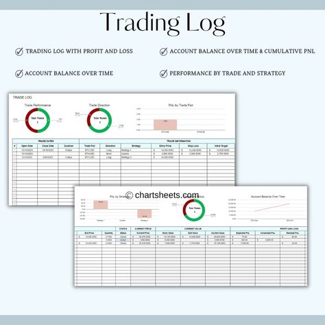 Crypto Trading Journal Template for Excel & Google Sheets Download - chartsheets.com Easily track your crypto trades with our Cryptocurrency Trading Journal Template for Excel and Google Sheets. This user-friendly tool helps you record your buy and sell transactions, allowing you to monitor your performance over time. With dedicated sections for trade analysis, you can identify your successful strategies and areas for improvement, ensuring you make informed decisions for your investments. ... Trading Journal Template, Trade Analysis, Trading Journal, Track Expenses, Savings Goals, Budget Spreadsheet, Crypto Trading, Cryptocurrency Trading, Saving Goals