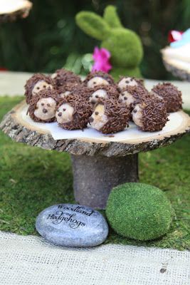 1st Birthday Foods, Enchanted Forest Baby Shower, Enchanted Forest Party, Forest Birthday Party, Diy Birthday Cake, Baby Shower Dessert Table, Forest Baby Showers, Hedgehog Birthday, Forest Birthday