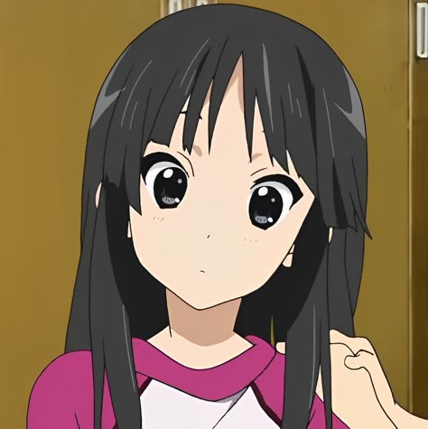 Mio K On Icon, K-on! Mio, K-on Icons, Mio Akiyama, Kyoto Animation, K On, Pfp Anime, Anime Monochrome, Cute Profile Pictures