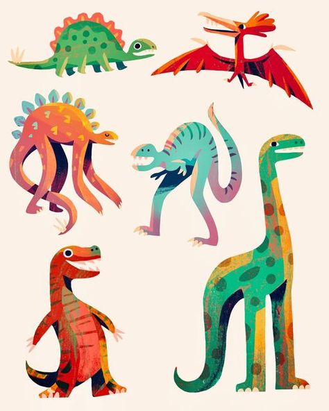 Jarom Vogel, Dinosaur Character Design, Warmup Sketches, Silly Dinosaur, Lizard Character, Dino Illustration, Animal Vector Illustration, Dino Drawing, Feathered Dinosaurs