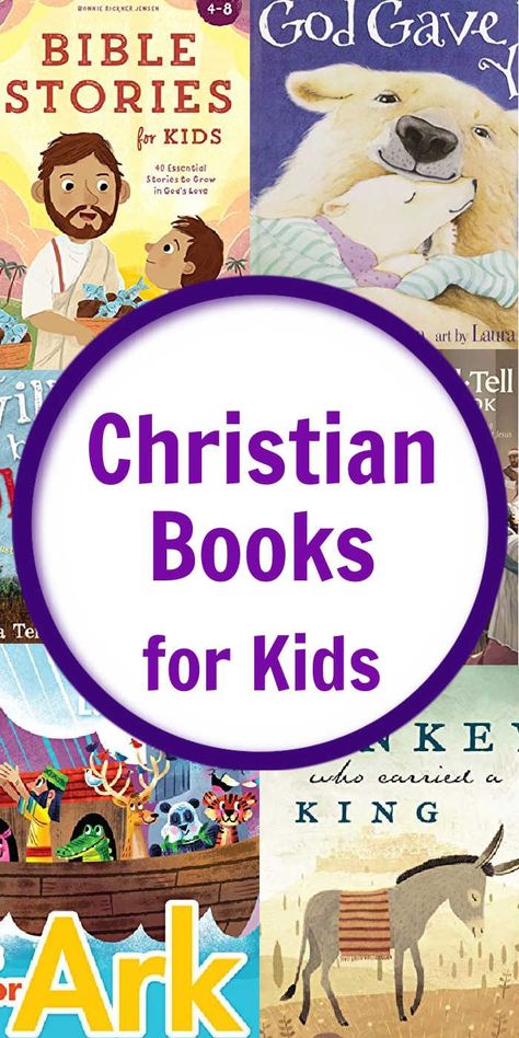 These heart-warming Christian Books for Children make wonderful gifts (from birthdays to Easter) and bedtime stories! Best Baby Book, Easy Chapter Books, Christian Childrens Books, Bible Story Book, Best Books For Teens, Book Reviews For Kids, Christian Stories, Bible Stories For Kids, Best Children Books