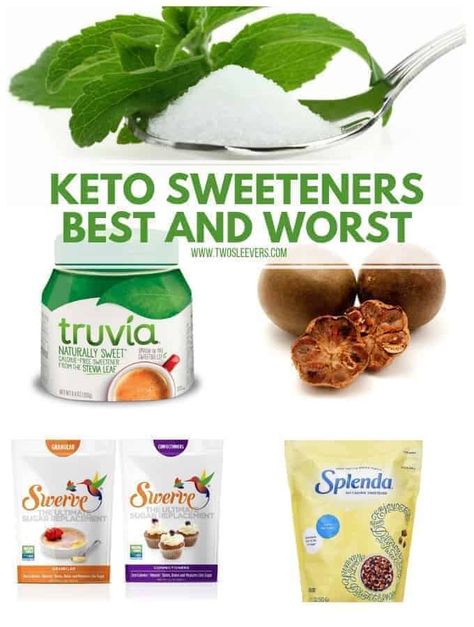 Keto Sweetners, Keto Fast Food, Alternative Sweeteners, Low Carb Sweeteners, Keto Sweets, Keto Food, Low Carb Meals Easy, Diet Help, Food List