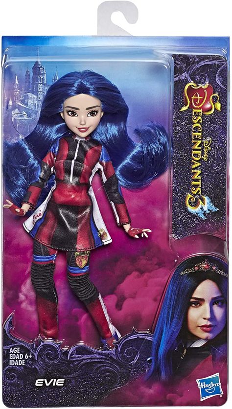 Descendants 3 Evie, Descendants Dolls, Descendants Evie, Disney Descendants Dolls, Evie Descendants, Best Kids Watches, Lucky Charms Marshmallows, Disney Channel Descendants, Mal And Evie