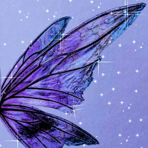 Purple Fairy Aesthetic, Azalea Aesthetic, Dnd Space, Fairy Wings Aesthetic, Purple Fairy Wings, Space Fairy, Harry Potter Script, Fae Aesthetic, Pixie Wings