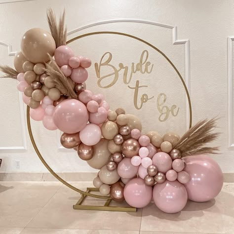 Wedding Backdrop With Balloons, Baloon Garland, Deco Ballon, First Communion Decorations, Communion Decorations, Bridal Shower Balloons, Bride Shower, Balloon Display, Birthday Party Theme Decorations