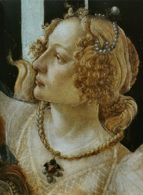 Botticelli Paintings, Medieval Woman, Sandro Botticelli, Uffizi Gallery, Occult Art, Anais Nin, Historical Art, Famous Art, Art And Illustration