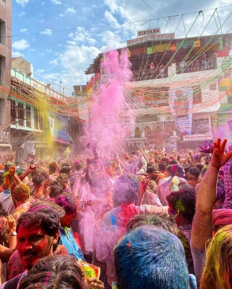 Celebrate Holi, India's vibrant festival of colors! 🌈 Embrace love, joy, and the triumph of good over evil through playful color throws and traditional music and dancing. Let's spread color and cheer! 🎉 

#HoliFestival #ColorfulCelebration #SpreadJoy #FestivalOfColors #EmbraceTradition #Holi2024 #HoliVibes #CulturalFest #UnityInColors #SpringFestival #JoyfulHoli #IndianFestival