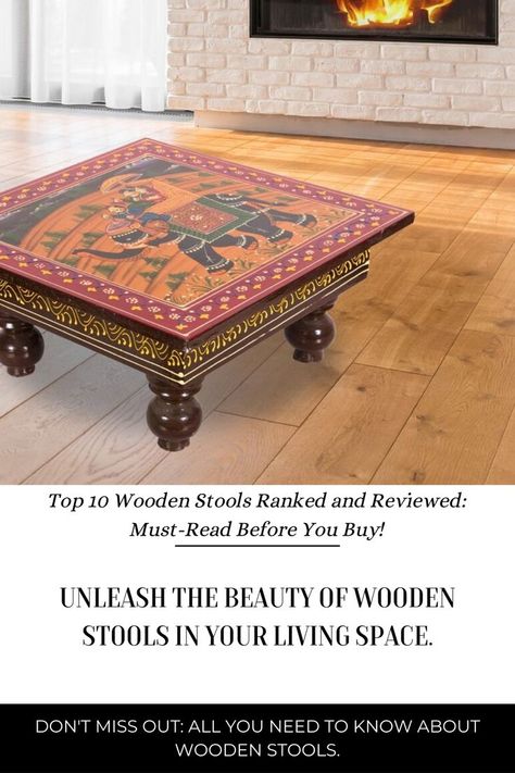 Beautiful Wood Chowki Bajot brings a touch of magic to your home. Handcrafted with love, it features a stunning multicolour design, intricately painted on top. Immerse yourself in the rich heritage and elegance of Indian culture with this exquisite wooden stool. Bajot Designs, Workspace Organization, Wooden Stool, Indian Culture, Wooden Stools, Traditional Indian, Paint Designs, Living Spaces, Hand Painted