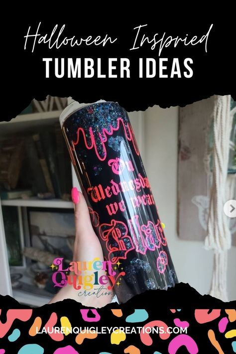 Spooky Tumbler Ideas, Spooky Tumbler, Halloween Tumblers, Make Halloween, Ideas For Halloween, Tumbler Ideas, Fool Gold, Crazy Love, Circle Of Life