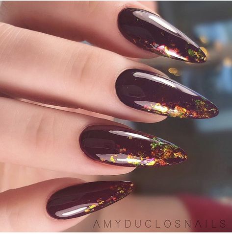 Nails Modern Design, Acrylic Autumn Nails, Gold Acrylic Nails, Summer Nail Ideas, Maroon Nails, Pink Powder, Acrylic Liquid, October Nails, Fall Acrylic Nails