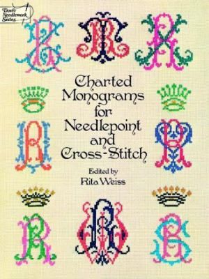 Needlepoint Monogram, Small Alphabets, Dover Publications, Cross Stitch Books, Needlepoint Stitches, Pola Kristik, Stitch Book, Cross Stitch Alphabet, Needlepoint Patterns