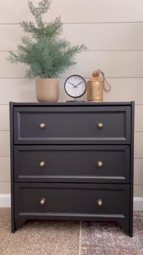 View this post on Instagram A post shared by DIY - IKEA Hack (@ikeahack) IKEA RAST Drawer to Pottery Barn Harmon Metal Nightstand Dupe Hack Check out this brilliant IKEA hack that transforms the Rast Diy Hacks, Ikea Koppang Dresser As Nightstand, Rast 3 Drawer Chest Hack, Ikea 3 Drawer Dresser Hacks, Rast Nightstand Hack, Ikea Bedside Table Hack, Ikea Chest Of Drawers Hack, Ikea Rast Hack Nightstand, Rast Diy