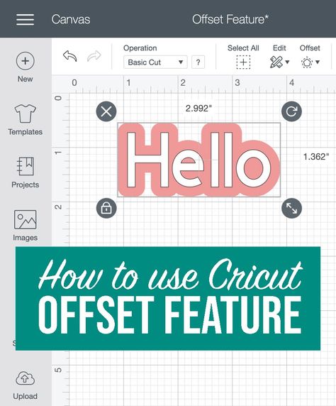 How to use the offset feature in Cricut Design Space. Use the offset feature to make stickers or layered look for vinyl, iron-on or paper. How To Layer In Cricut Design Space, Layered Fonts For Cricut, Cricut Layering Iron On Vinyl, How To Double Layer Vinyl Cricut, Layered Vinyl Designs Svg, Vinyl On Cardstock, Layering Cricut Iron On Vinyl, How To Edit Text In Cricut Design Space, Layered Names Cricut