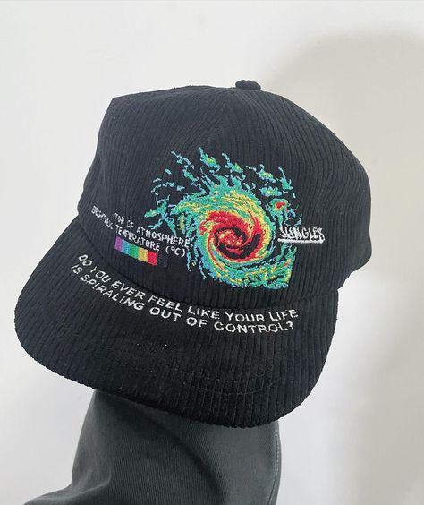 @junglesjungles on Instagram: “Lot of people been asking about this hat recently. So here it is, restocked online now!” Cute Hats Aesthetic, Cool Caps Hat, Trucker Cap Design, Lids Hat, Streetwear Caps, Fire Clothes, Streetwear Hats, Apparel Design Inspiration, Designer Caps