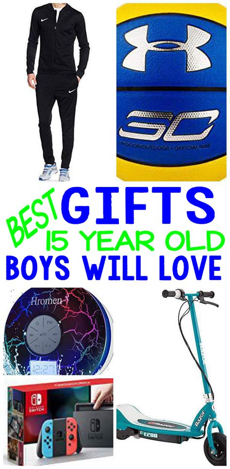 15 Year Boy Gift Ideas, 15th Birthday Ideas, Boy Diy, Teenager Gifts, Gifts For Teen Boys, Gadgets Electronics, Cool Presents, Grand Kids, Friend Bff