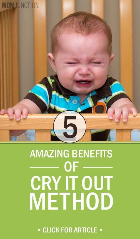 5 Amazing Benefits Of Cry It Out Method: Cry It Out (CIO) does not mean leaving your baby to cry indefinitely. It is a sleep training approach that talks about letting your baby cry for a specified period before you comfort her. Cry It Out Method, Baby Sleep Training, Baby Cry, Family Resources, Cry It Out, Baby Help, Sleep Training Baby, Baby Prep, Sleep Training